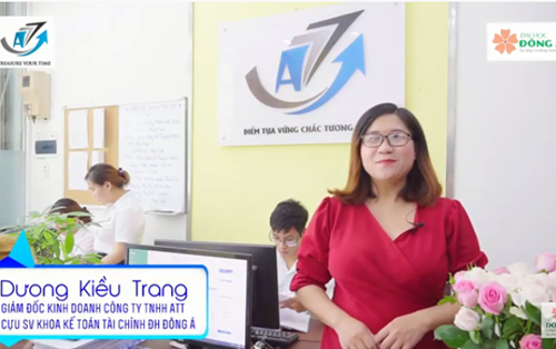 Cựu sinh viên Dương Kiều Trang - Giám đốc KD công ty ATT chia sẽ về Nấc thang nghề nghiệp